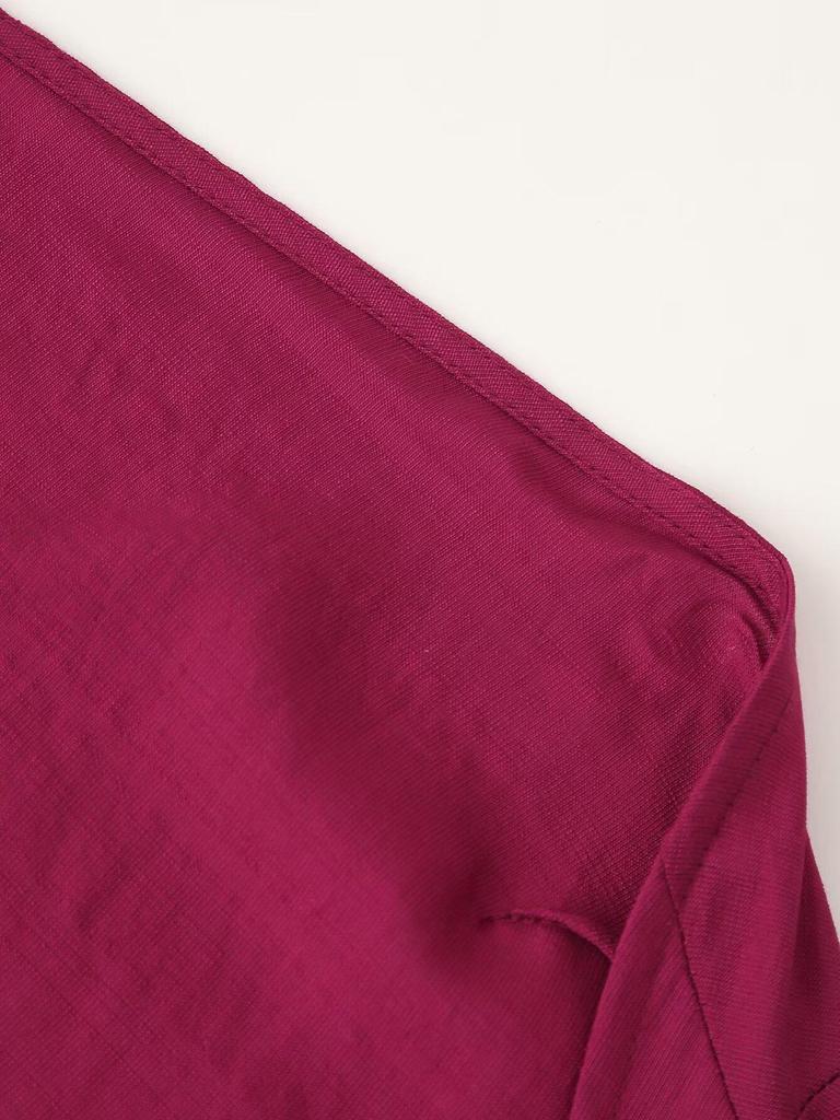 Rochie halter simplă de damă, stil european și american, primăvara 2025, bumbac-in subțire