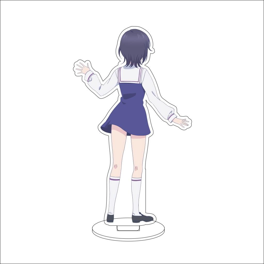 16CM Anime Happy Sugar Life Cosplay Ornaments Matsuzaka Satou Koube Shio Koube Asahi Acrylic Stand Figure Stand Halloween Gifts