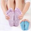 Women's Non-Slip Cotton Five-Finger Yoga Pilates Toe Socks