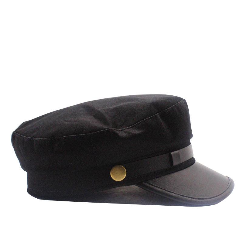 Navy Hat British Season Women'S Hat Versatile Tide Casual Flat Top Beret Tide