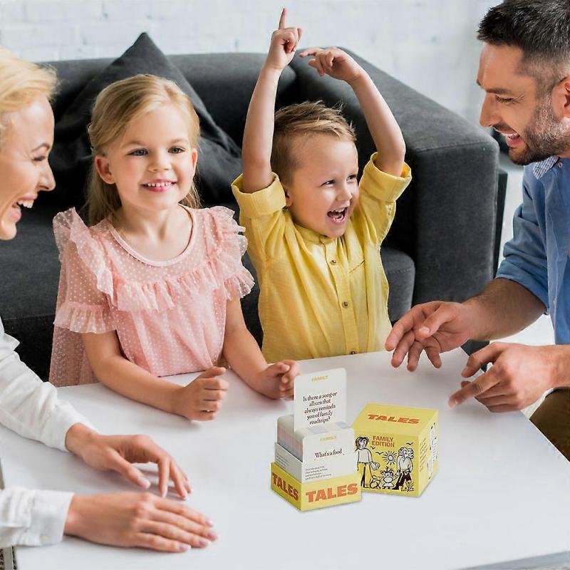 150 Karet pro zahájení konverzace Rodinná edice pro rodinné setkání, párty, cestování, karetní hra