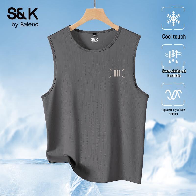 Baleno S&K Men's Cooling Sleeveless T-Shirt