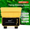A74E-Solar Powered Wifi Smart Plastic Watering Timer Automatic Irrigation Sprinkler System For Garden Lawn Greenhouse 1 Water Un