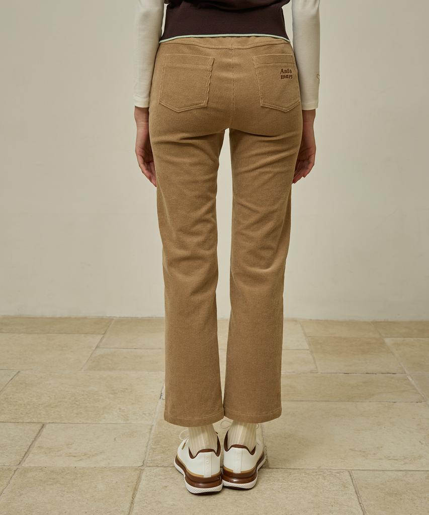 Antomas Corduroy Pants For Women - Beige