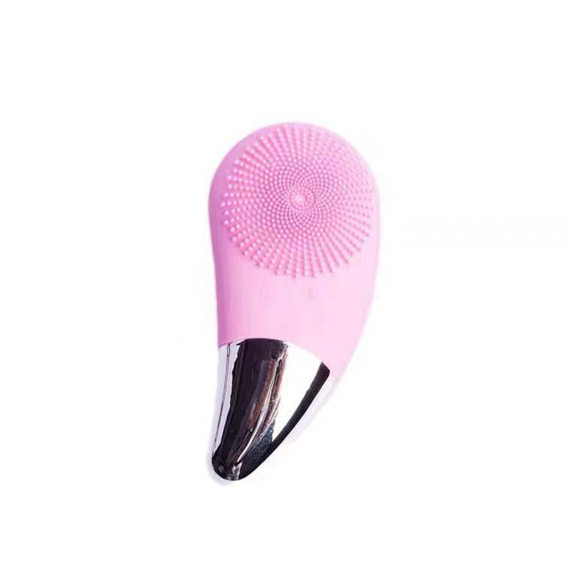 Waterproof Silicone Electric Facial Cleanser & Massager - Makeup Remover & Pore Cleaner