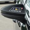 2pcs ABT Car Rearview Mirror Sticker For Volkswagen tt A1 A3 A4 A5 A6 A7 TT R8 Q3 Q5 Q7 Auto Decoration