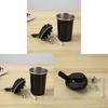 Stainless Steel Camping Mug With Shockproof Design For Travel And Outdoor Use