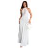 2026 European & American Fashion Pleated Slimming Solid Color Summer Maxi Dress for Women