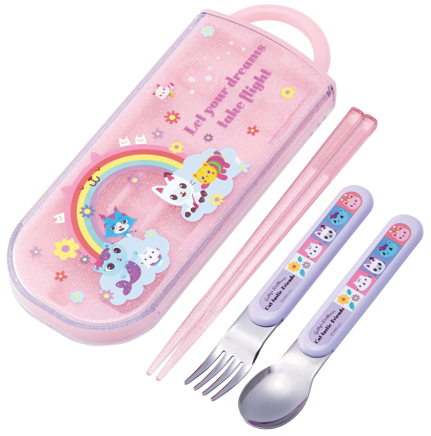 

Skater Bento Chopsticks Trio Set Dollhouse 26 Children s (Chopsticks, Spoon, Fork) 16.5cm, Gabby s Girl, TACC2-A