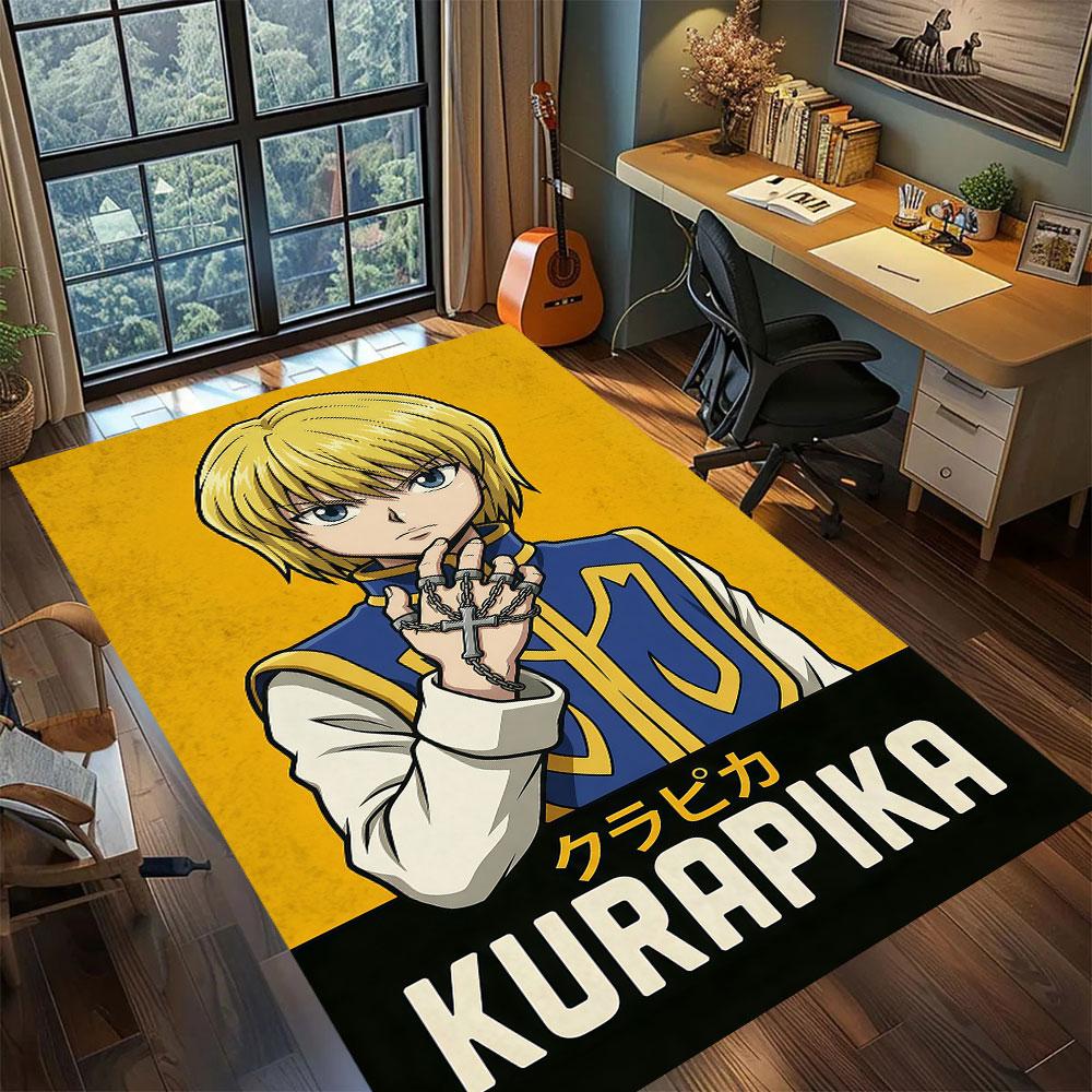 Hunter anime character Carpet for Living Room Bedroom Home Decor Cool Movie Mat Play Floor Mat