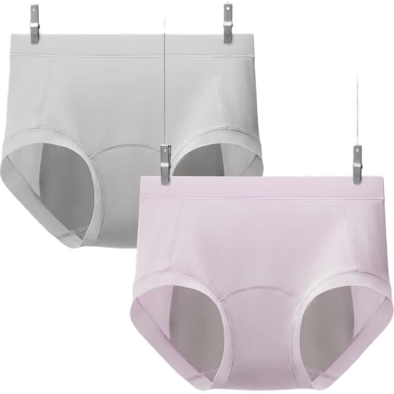 Bananain 509A Women's High-Waist Modal Leak-Proof Briefs (2-Pack)