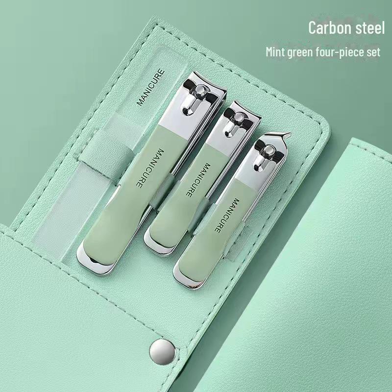 Portable Nail Clippers & Scissors Set: Complete Manicure & Pedicure Kit for Home Use