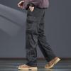Jie Leinong Men's Outdoor Winter Straight-Leg Down Pants