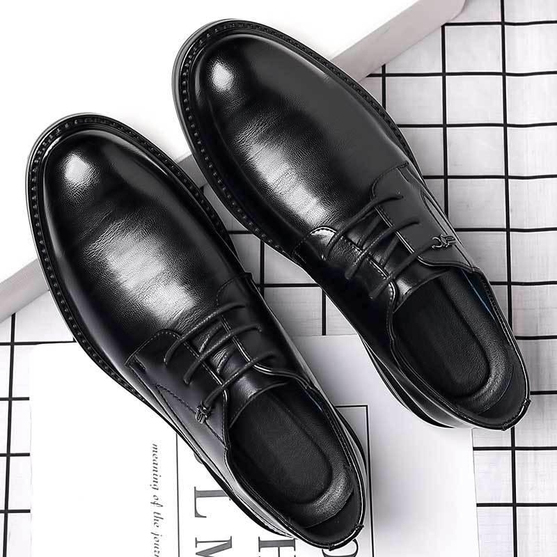 Men's Soft Leather Formal Shoes - Casual, Business, Wedding & Groomsman Styles