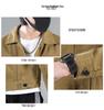 2025 Men's Casual Loose Denim Jacket - Trendy Korean Style for Spring and Autumn