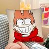 pc Anime Eddsworld Tord Pillow Case Fashion Square Pillowcase Bedroom Sofa Room Ins Decoration Leisure