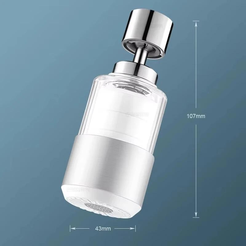 New 2 Mode Faucet Extender 360Degree Rotatable Faucet Nozzle Adapter Home Water Saving Bubbler Kitchen Bathroom Faucet Accessori