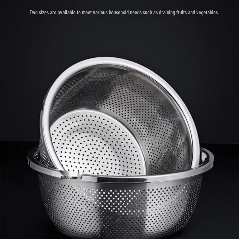 Camellia Stainless Steel Colander