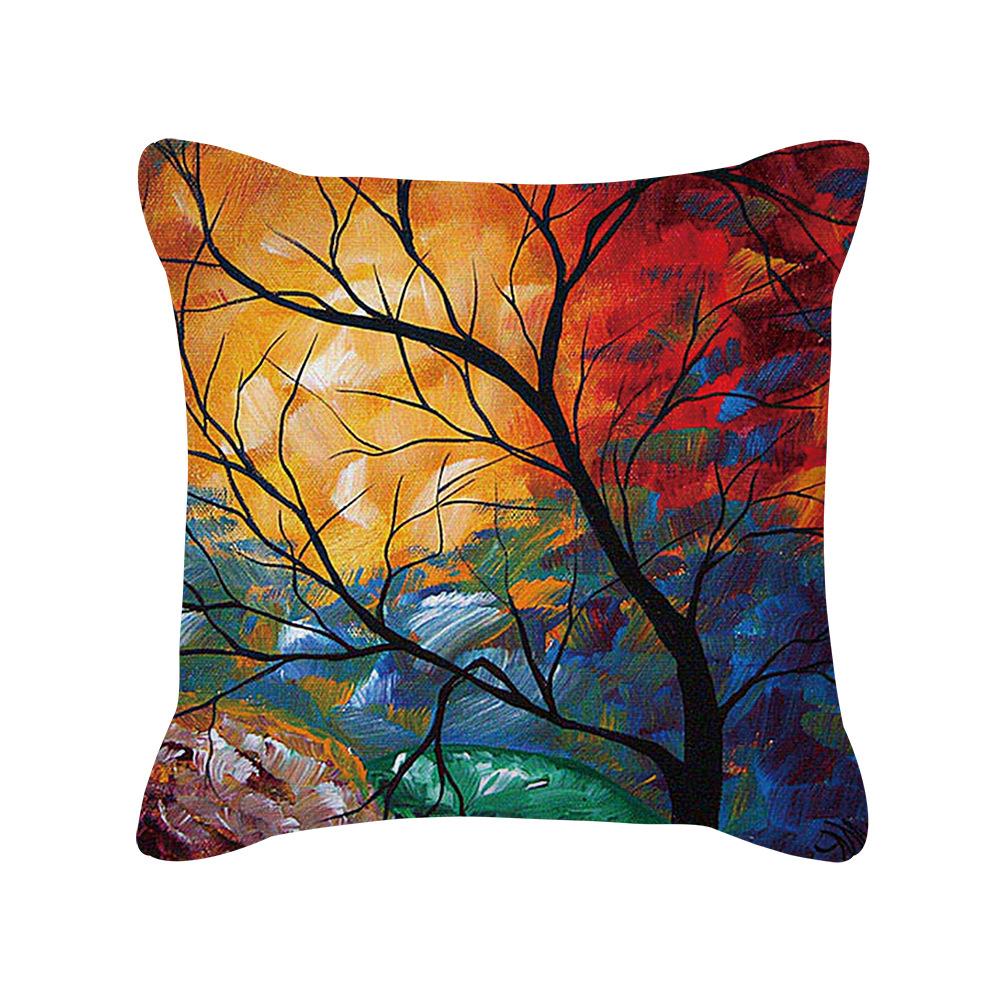 Nordischer Ins Schlichter Stil Kissenbezug Van Gogh Ölgemälde Aquarelldruck Kissenbezug Neues Zuhause