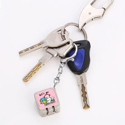 Creative Mini Folding Nail Clipper Portable Stainless Steel Nail Clipper Key Ring Multifunctional Large-caliber Toenail Trimmer