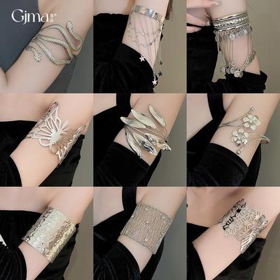 High-End Star Tassel Butterfly Snake Armlet: Trendy European & American Cold Style Jewelry