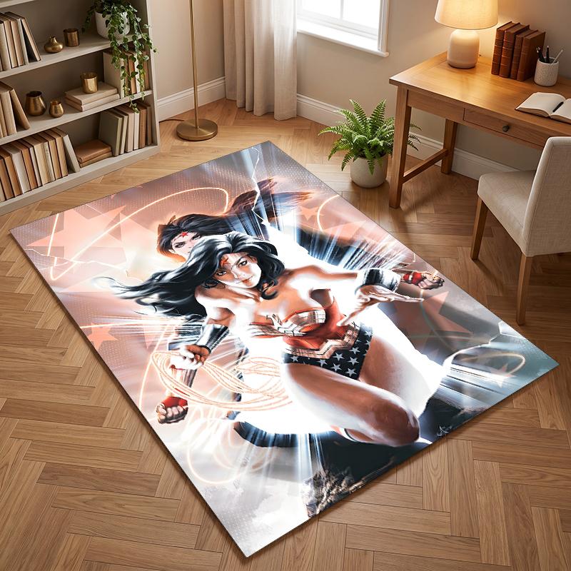 Wonder Woman (1) Office carpets suitable for living rooms bedrooms offices and kitchens a gift for modern home decor