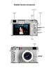 4K High-Resolution Flip Screen Mirrorless Digital Camera for Vlogging and Parties