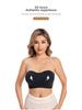 Plus Size Women's Strapless Silicone Non-Slip Seamless Bralette
