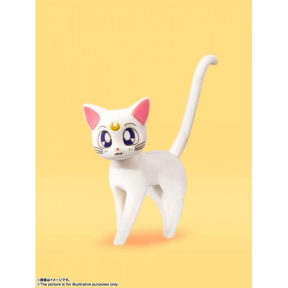 SHFiguarts Sailor Moon Sailor Venus - Animation Farbedition- (Wiederverkaufsversion) Ca.. 140 mm große, bewegliche Figur aus PVC und ABS, bemalt