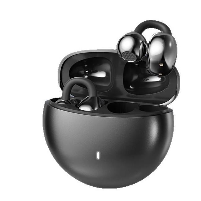 Q87 Clip-on Bone Conduction Bluetooth Headphones - Sport Comfort, Long Battery Life, Universal Fit.