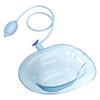 Sitz Bath for Toilet Seat with Flusher Reusable Wider Seating Area Drain Hole Women
