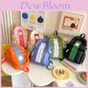Stylish Trendy Colorful Canvas Backpack For Boys And Girls With Large Capacity