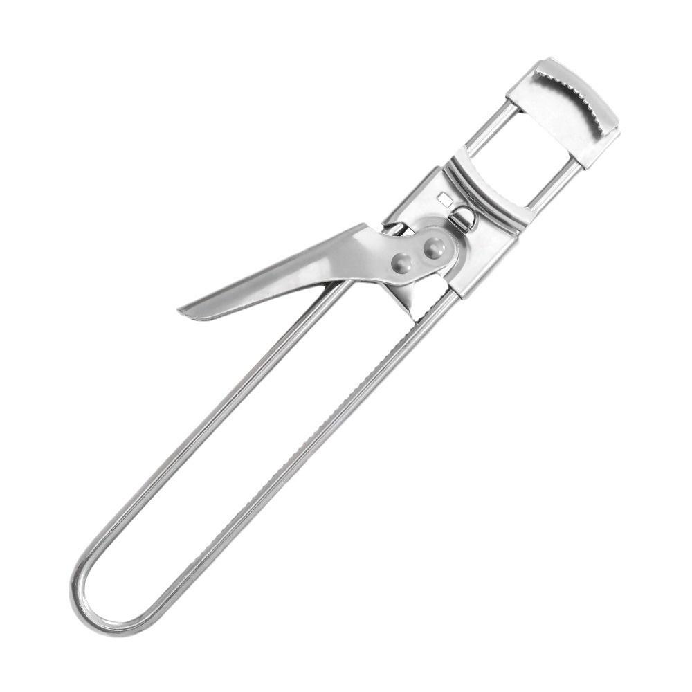 

Unique Stylish Stainless Steel Can Opener Adjustable Multi-functional Bottle Opener For Effortless Use Style A