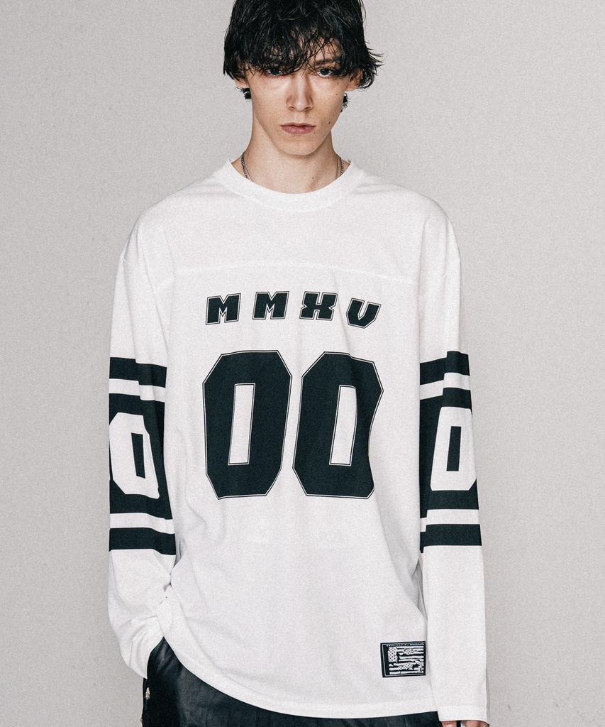 VASTIC Football Jersey Long Sleeve_White
