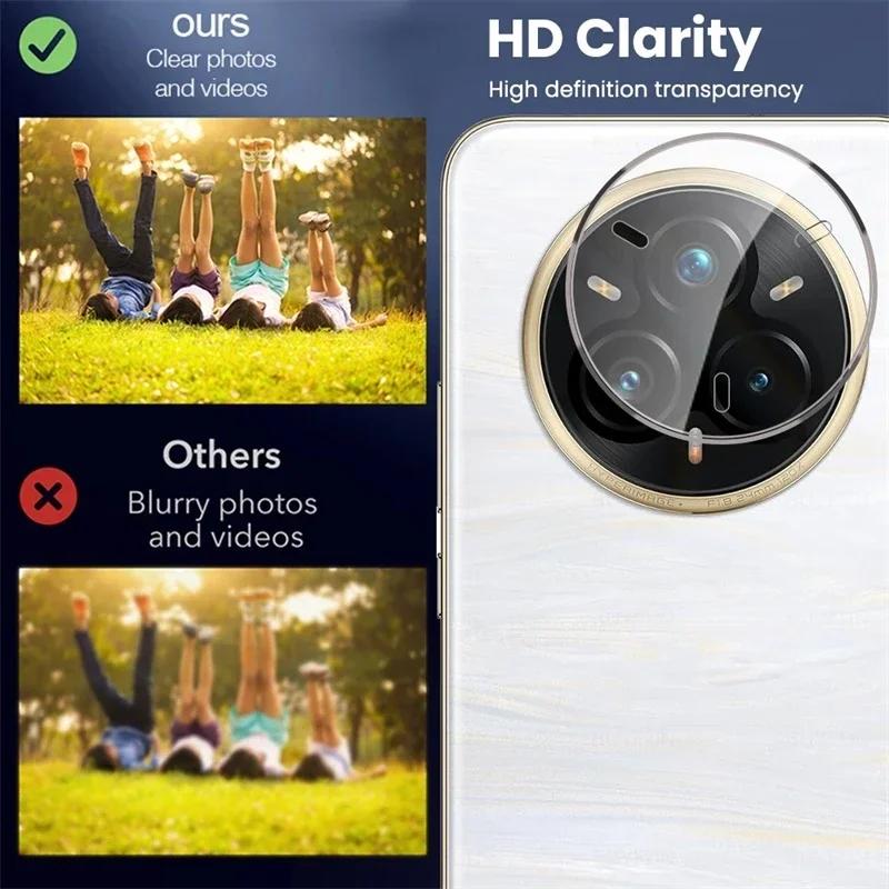 2Pcs For Realmi 14 Pro 5G Realme 14 Pro+ 5G HD Clear Tempered Glass Curved Camea Lens Protector for Realme 14 Pro+ Pro Plus Camera Glass Film