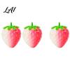 Stress Relief Gadget 1/2Pcs Strawberry Squeeze Toy Color Changing Soft Ball Sensory Decompression Simulated Fruit Pinch Fidget Toy Anxiety