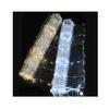 Starry Sky LED Ceiling Decoration with Wire Mesh and Rice Light String for Weddings