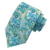 ONE LIMITATION Men's Tie, Suit, Business, Floral Pattern, Casual, Stylish, NK005 (Green 278)
