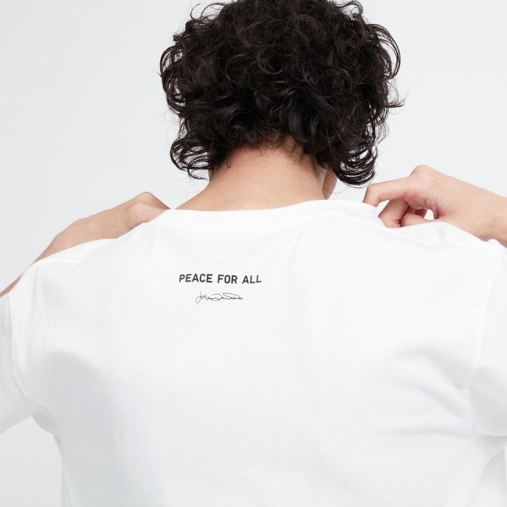 Uniqlo Japan Peace For All Graphic T shirT  shorT Sleeve  Regular fiT  Julian Opie