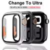 Zmień na Etui Ultra Protector dla Apple Watch 46mm 42mm 45 40mm 44mm Szkło Hartowane Ochronne Ekranu IWatch Seria 11 10 9 8 SE