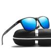 Aluminum Magnesium Men's Polarized Sports Sunglasses - Full Frame, Personality Style (Model XY045)