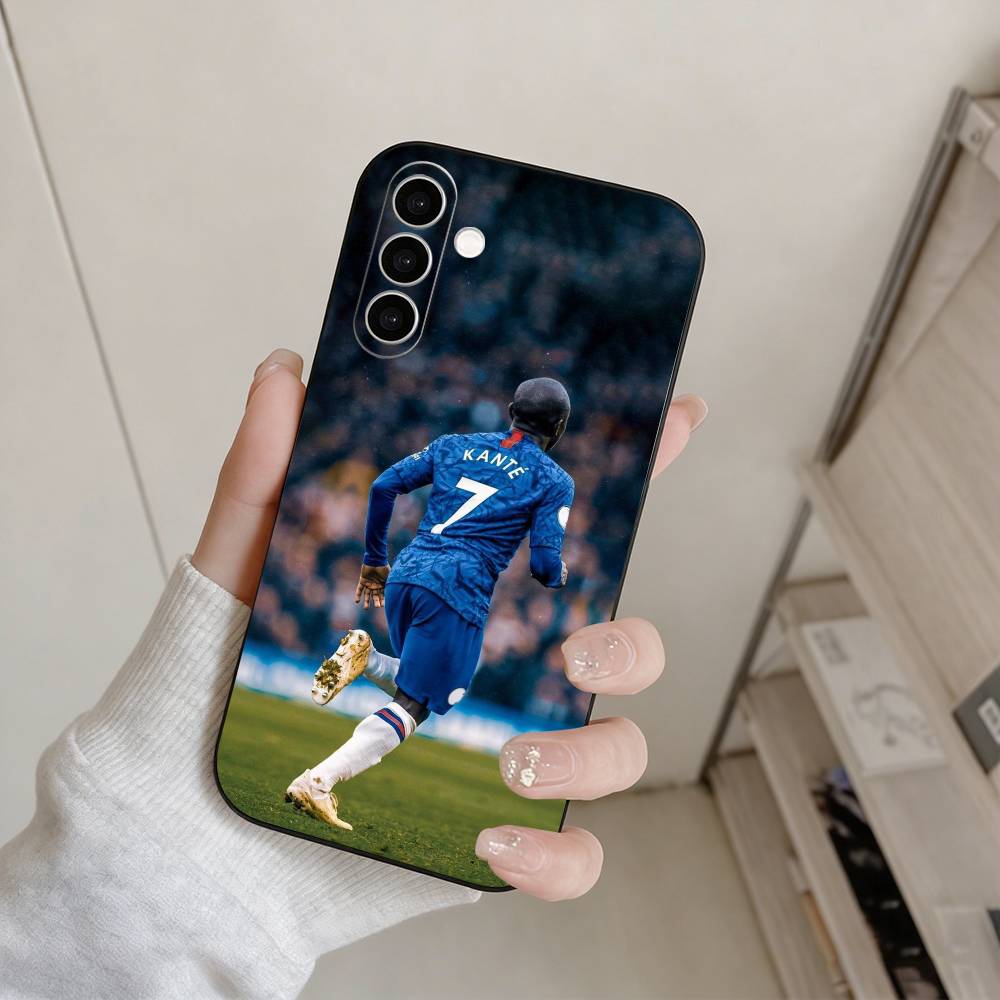 Engolo Kante Phone Case For Samsung Galaxy A73,A72,A71,A70,A53,A52,A51,Others Soft Black Cover