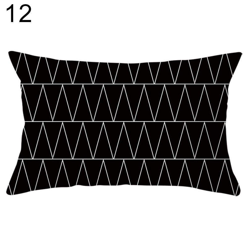Γεωμετρικός κύκλος Τρίγωνο Κύμα Μαξιλαροθήκη Κάλυμμα Μαξιλαριού Καναπέ-κρεβάτι Διακόσμηση καφέ αυτοκινήτου