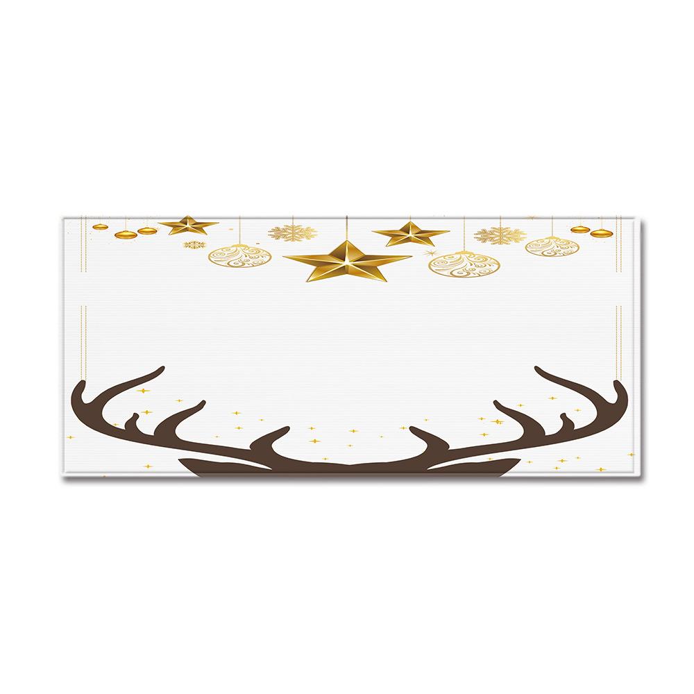 Christmas Kitchen Sand Carpet Doormat Long Floor Mat