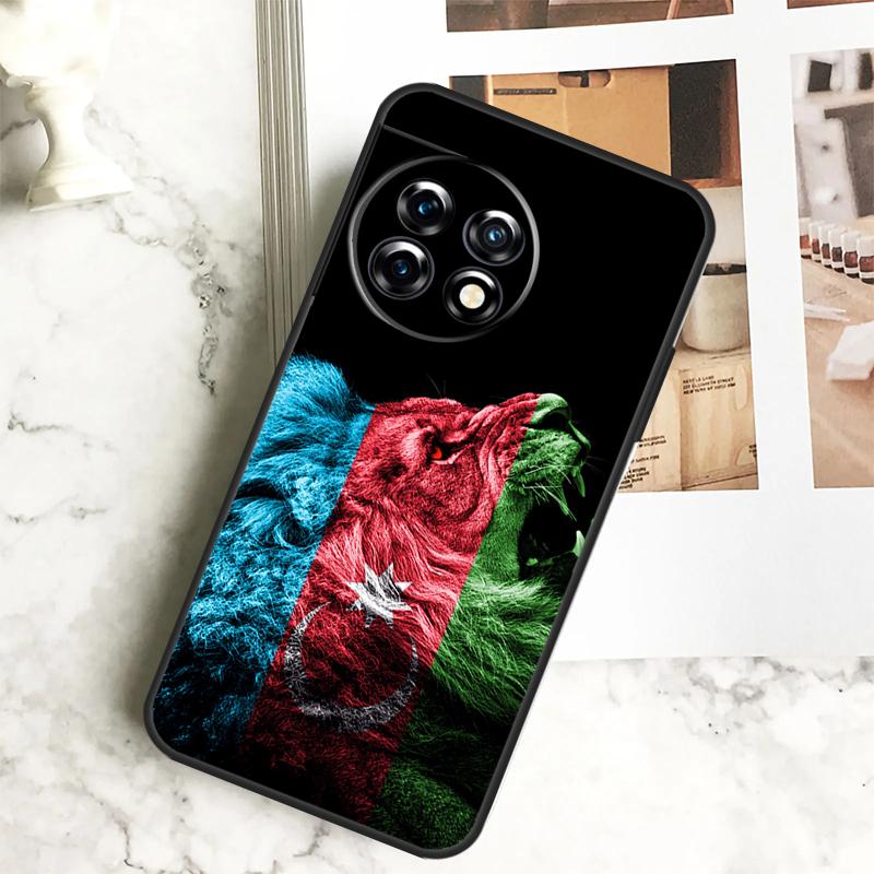 Azerbaijan Buta Flag Case For OnePlus 11 12 12R 9 10 Pro 10R 9R 8T 10T Nord CE 2 3 Lite 2T N10 N20 N30 CE4 Cover