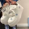 Women Platform Sneakers Korean White Shoes Spring Summer Vulcanize Cute Casual Footwear Skateboard Tennis Female