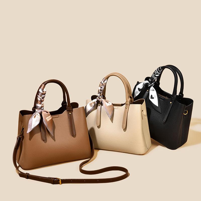 Handtasche, Damen-Gemüsekorbtasche mit großem Fassungsvermögen, Umhängetasche, Damen-Arbeitstasche, Taschen, Ledertasche