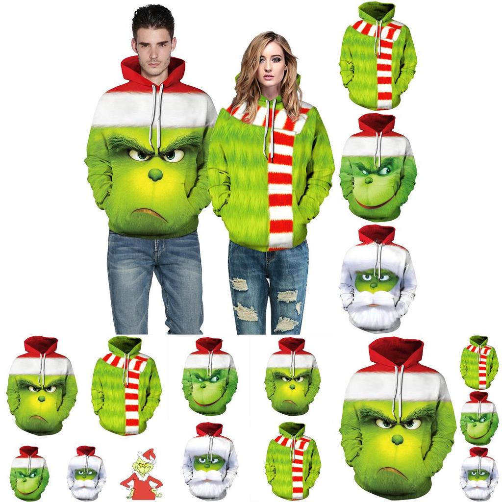 Rascal Monster Green The Mens Hoodie Jacket Shirts Sweater Custume Xmas