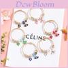 Stainless Steel Jewelry Womens Geometric Heart Eye Charm Bracelet With Crystal Open Cuff For Gift Giving