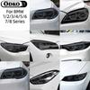 Тонировка фар автомобіля Чорна матова Захисна плівка Наклейка TPU Для BMW F30 F31 G20 F10 F11 G30 F40 F32 F22 F36 F07 F34 G32 G11 G15